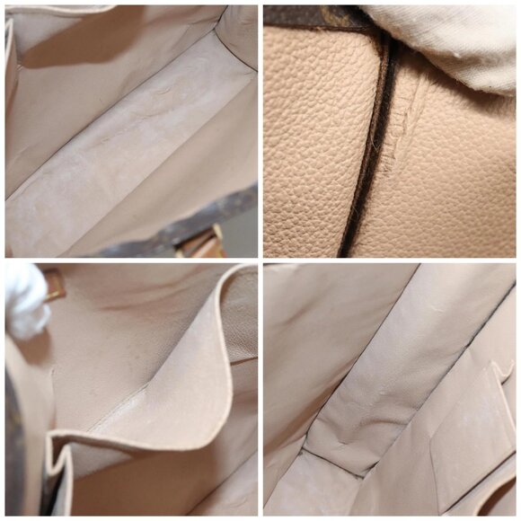 LOUIS VUITTON Monogram Sac Plat Hand Bag M51140 LV Auth BA4419 - Picture 15 of 16